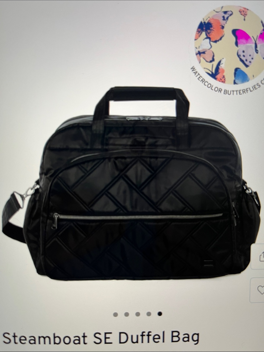 LUG - Steamboat SE Duffel Bag - Black - Still In Factory Sealed Plastic 🖤🖤🖤
